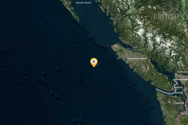 5.2 Earthquake Near Port Hardy